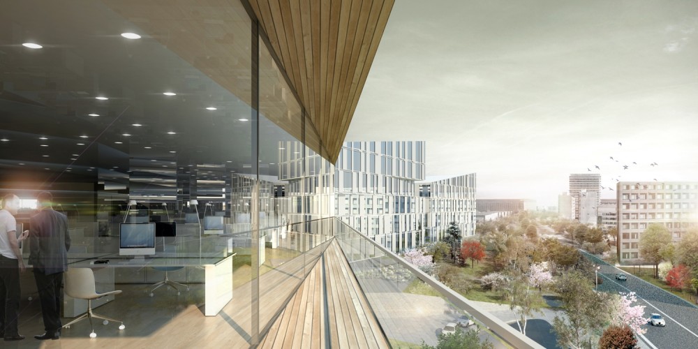 New office building for Nordea Bank / Henning Larsen Architects