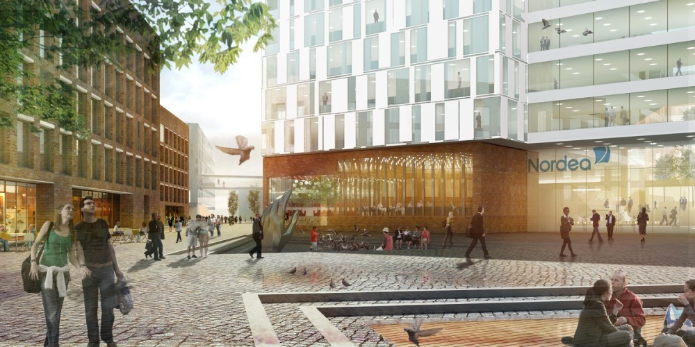 New office building for Nordea Bank / Henning Larsen Architects