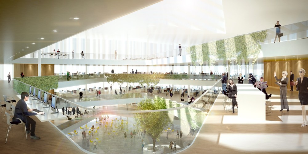 New office building for Nordea Bank / Henning Larsen Architects