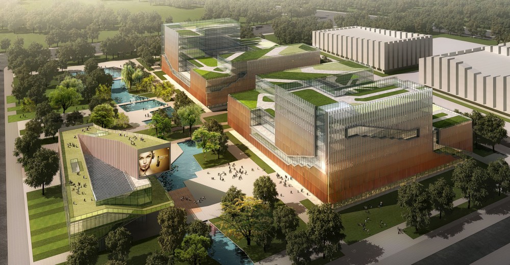 Plot B of China Mobile International Headquarters Campus / Leo A Daly