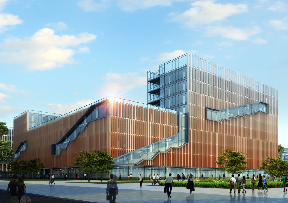 Plot B of China Mobile International Headquarters Campus / Leo A Daly