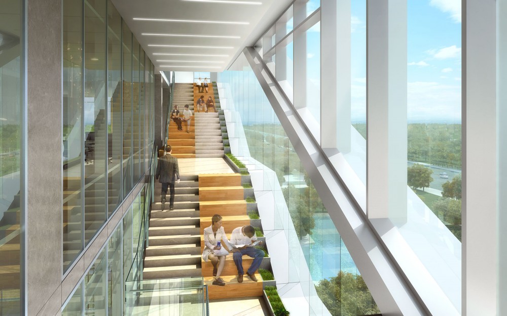 Plot B of China Mobile International Headquarters Campus / Leo A Daly