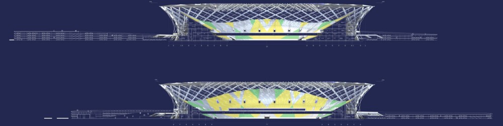 Stadium for Russia’s 2018 World Cup / GUP MNIIP “Mosproject-4” + HKS Architects