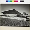 Robinson House, View from the Northeast; Williamstown, MA.; ca. 1947-48 Robinson House, View from the Northeast / Architect: Marcel Breuer / Photographer: Robert M. Damora