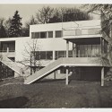 Harnischmacher House I, Garden Façade, view from the south; Wiesbaden, Germany; ca. 1932 Harnischmacher House I, Garden Façade / Architect: Marcel Breuer / Photographer: Wolf und Lotte Schede-Foto
