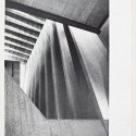 UNESCO Headquarters, Interior of Conference Building; Place de Fontenoy, Paris, France; ca. 1955-1958 UNESCO Headquarters, Interior / Architect: Breuer-Nervi-Zehrfuss Architectes / Photographer: Lucien Hervé