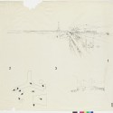 UNESCO Headquarters, Presentation Drawings, Sheet 6; Place de Fontenoy, Paris, France; ca. 1955-1958 UNESCO Headquarters / Architect: Breuer-Nervi-Zehrfuss Architectes