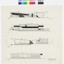 Robinson House, Presentation Drawing; Williamstown, MA; December 1946 Robinson House, Presentation Drawing / Marcel Breuer