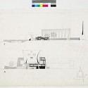 St. John’s Abbey and University Complex, Presentation Drawings, Sheet 11; Collegeville, MN; ca. 1954 St. John’s Abbey and University Complex / Architect: Marcel Breuer and Associates: Marcel Breuer (Architect); Hamilton P. Smith (Associate) for the Church and Campanile