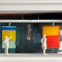 OMA to design new home for Garage in Moscow (10) OMA to design new home for Garage in Moscow (10) Hinged Panels raised - Image Courtesy of OMA