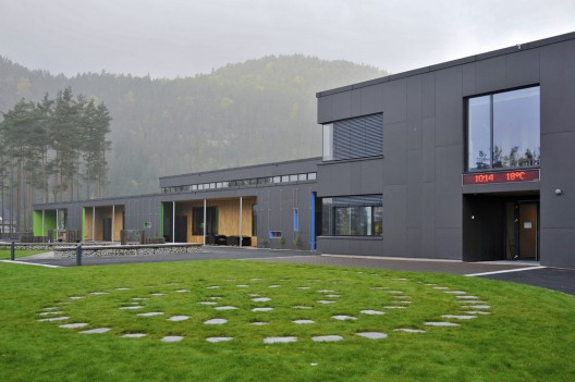Tonstad School And Publich Bath / Filter Arkitekter