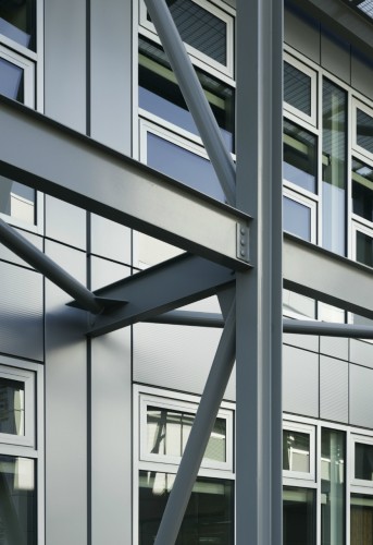 NASA Sustainability Base exterior detail © César Rubio, courtesy William McDonough + Partners