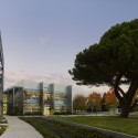 NASA Sustainability Base / William McDonough + Partners and AECOM (2) NASA Sustainability Base exterior evening © César Rubio, courtesy William McDonough + Partners
