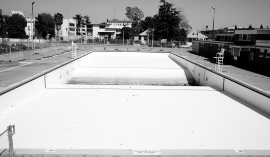 empty swimming pool