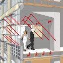 PUC Building: 525 Golden Gate / KMD Architects (10) PUC Building: 525 Golden Gate / KMD Architects (10) Axonometric Section; Courtesy of KMD Architects