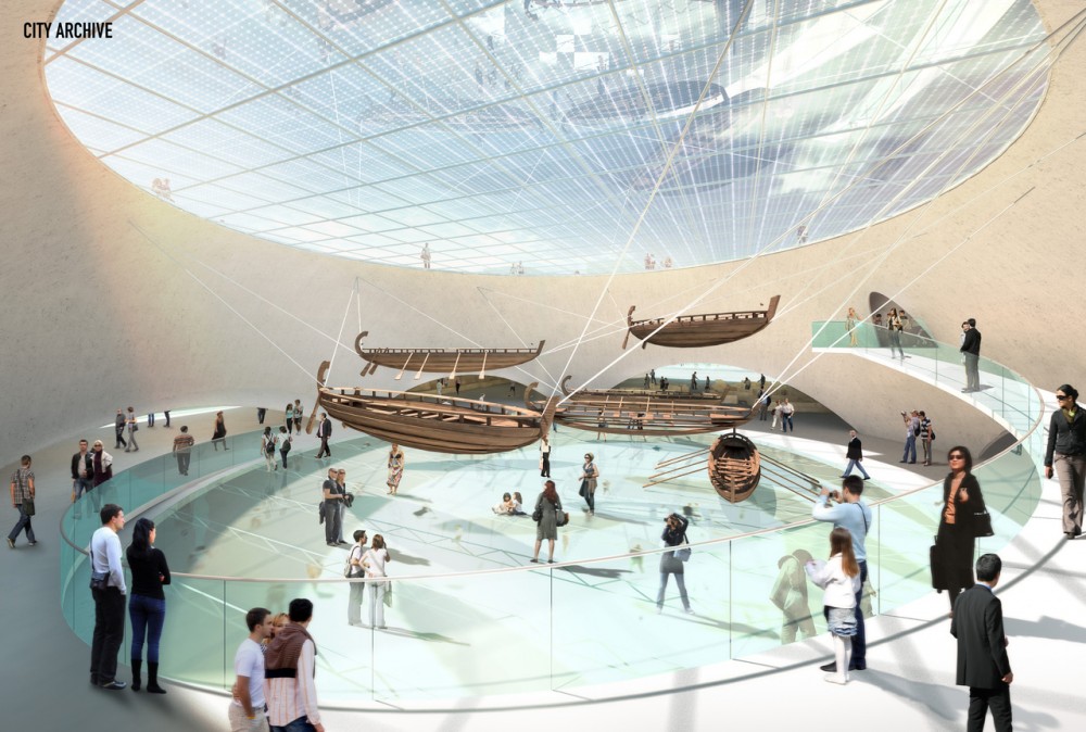 Yenikapı Transfer Point and Archaeo-Park / MVRDV + ABOUTBLANK