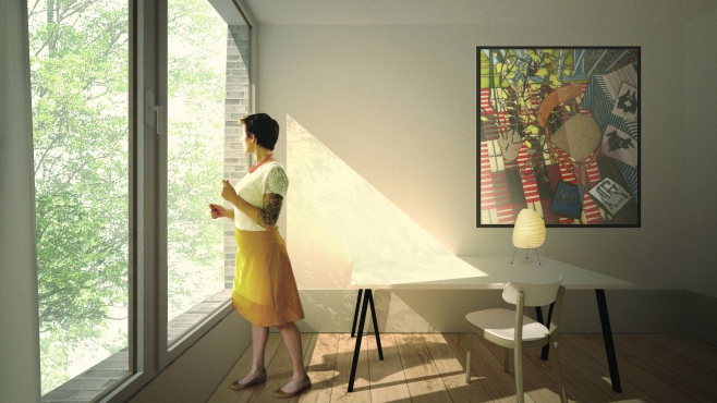 New Housing for Researcher Workers / Praksis Architects