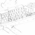 New Housing for Researcher Workers (8) sketch