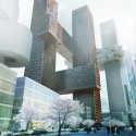 Cross # Towers / BIG (5) Cross # Towers / BIG (5) Courtesy of BIG