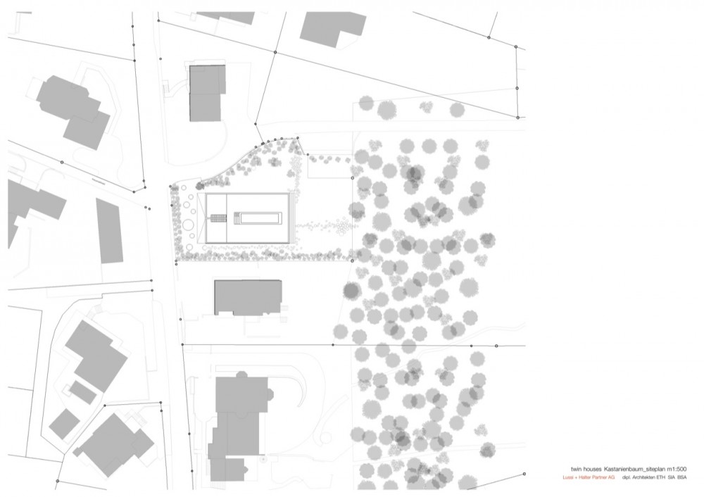 Kastanienbaum Twin Houses / Lussi + Halter