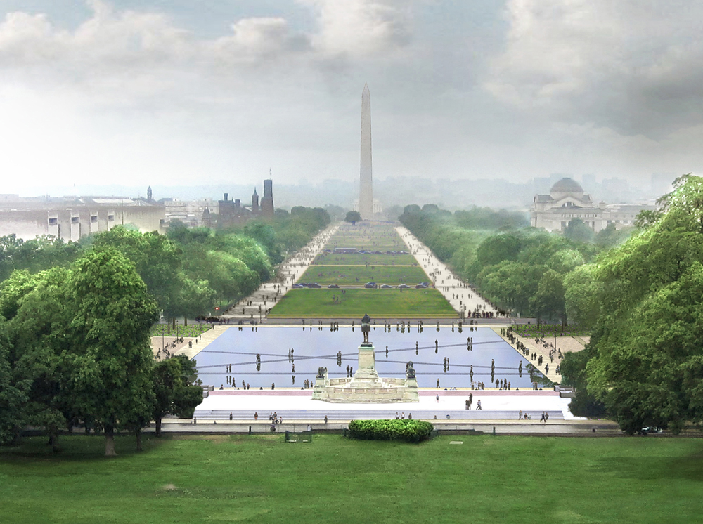 National Mall Winning Design Proposal for Union Square / Gustafson Guthrie Nichol + Davis Brody Bond