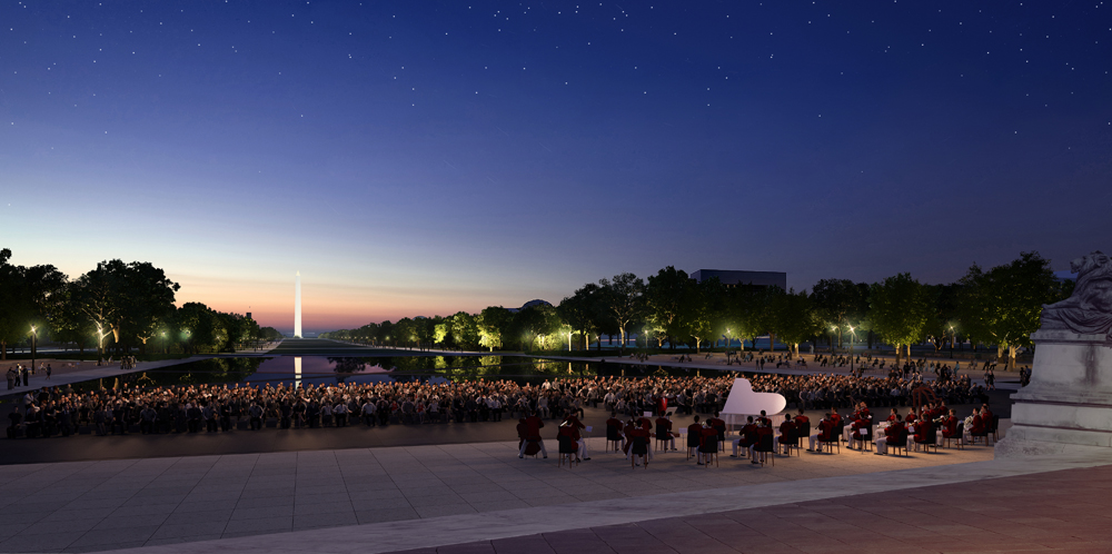 National Mall Winning Design Proposal for Union Square / Gustafson Guthrie Nichol + Davis Brody Bond