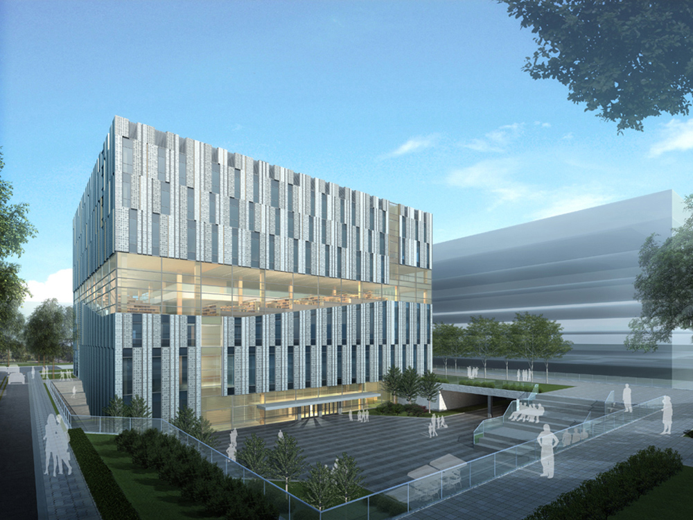 Tsinghua Law Library Building Proposal / Kokaistudios