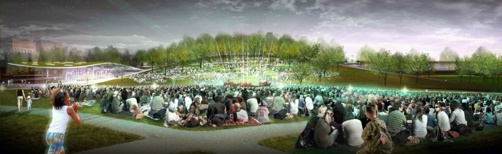 National Mall Winning Design Proposal for Sylvan Theater / Weiss/Manfredi + OLIN