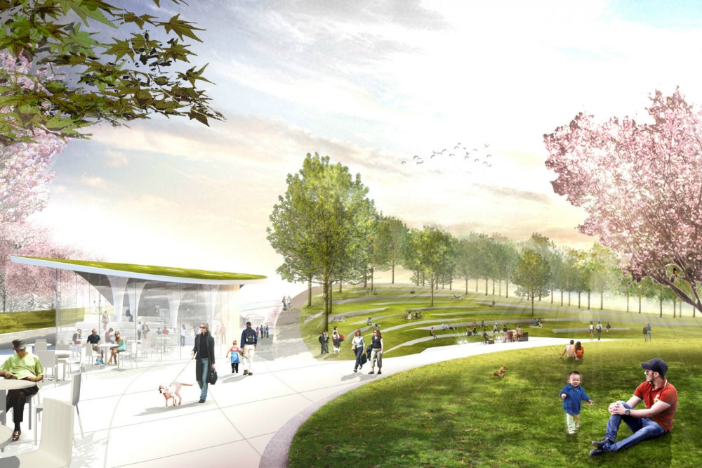 National Mall Winning Design Proposal for Sylvan Theater / Weiss/Manfredi + OLIN
