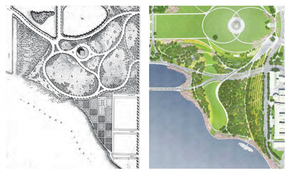 National Mall Winning Design Proposal for Sylvan Theater / Weiss/Manfredi + OLIN