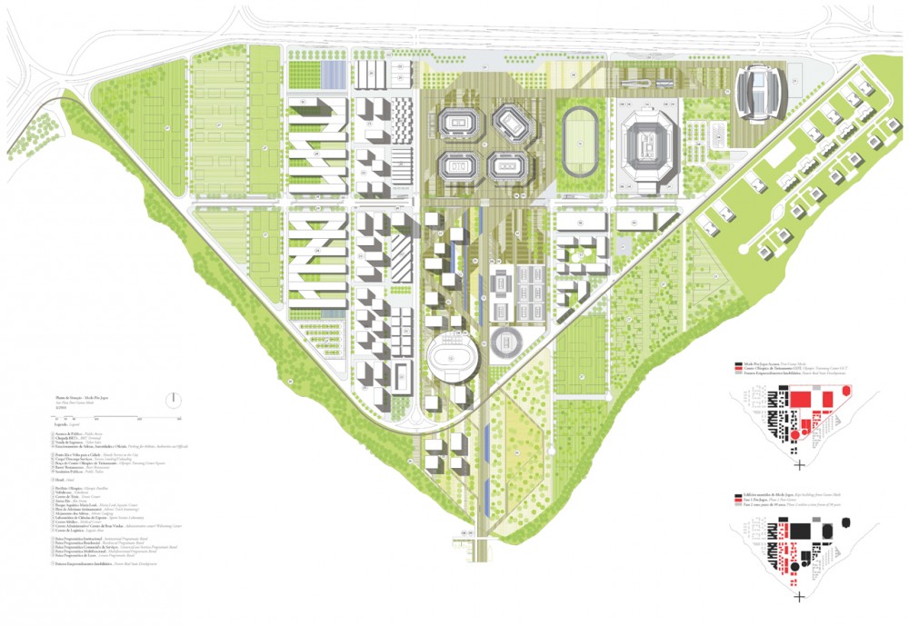 Rio 2016 Olympic Park Proposal / Mecanoo Architecten