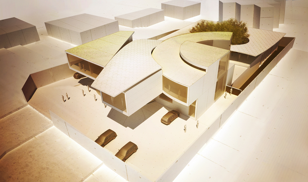 Swiss Clockwork Embassy / Matteo Cainer Architects