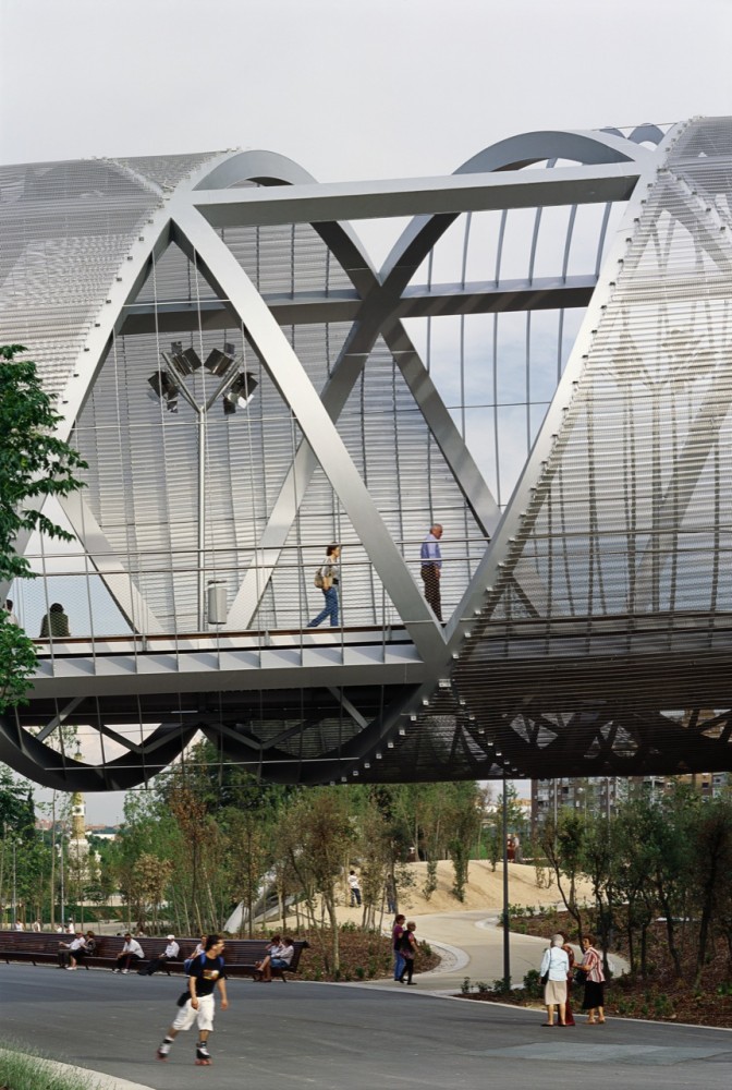 Arganzuela Footbridge / Dominique Perrault Architecture