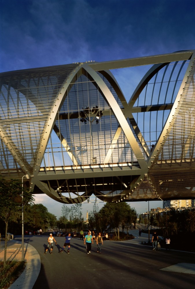Arganzuela Footbridge / Dominique Perrault Architecture