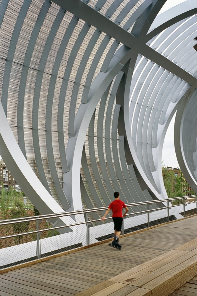 Arganzuela Footbridge / Dominique Perrault Architecture