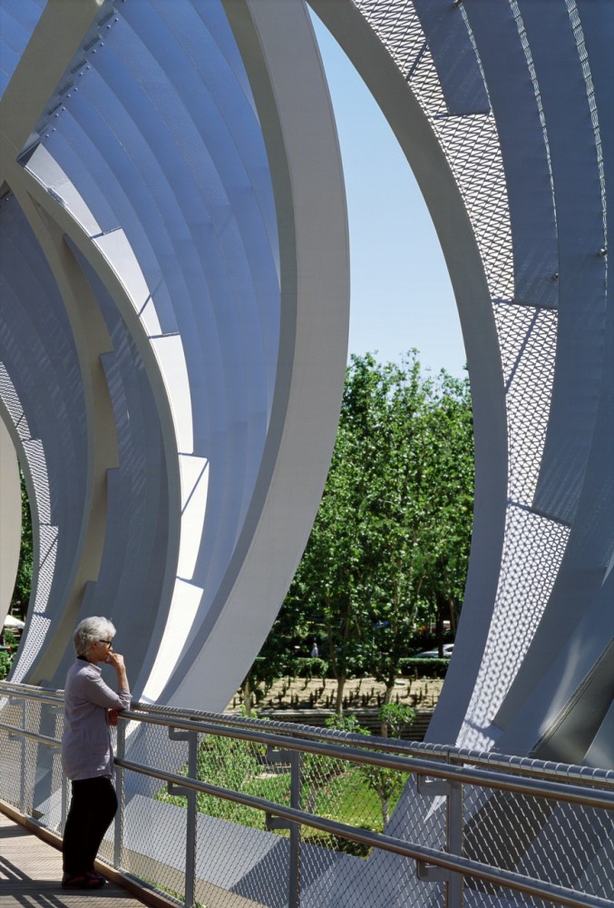 Arganzuela Footbridge / Dominique Perrault Architecture