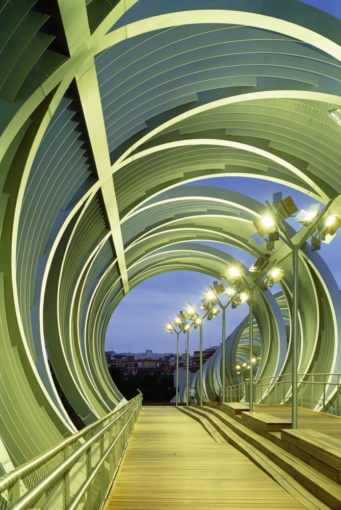Arganzuela Footbridge / Dominique Perrault Architecture