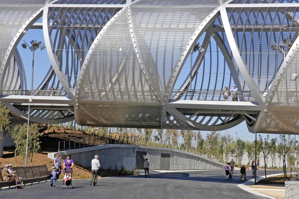 Arganzuela Footbridge / Dominique Perrault Architecture