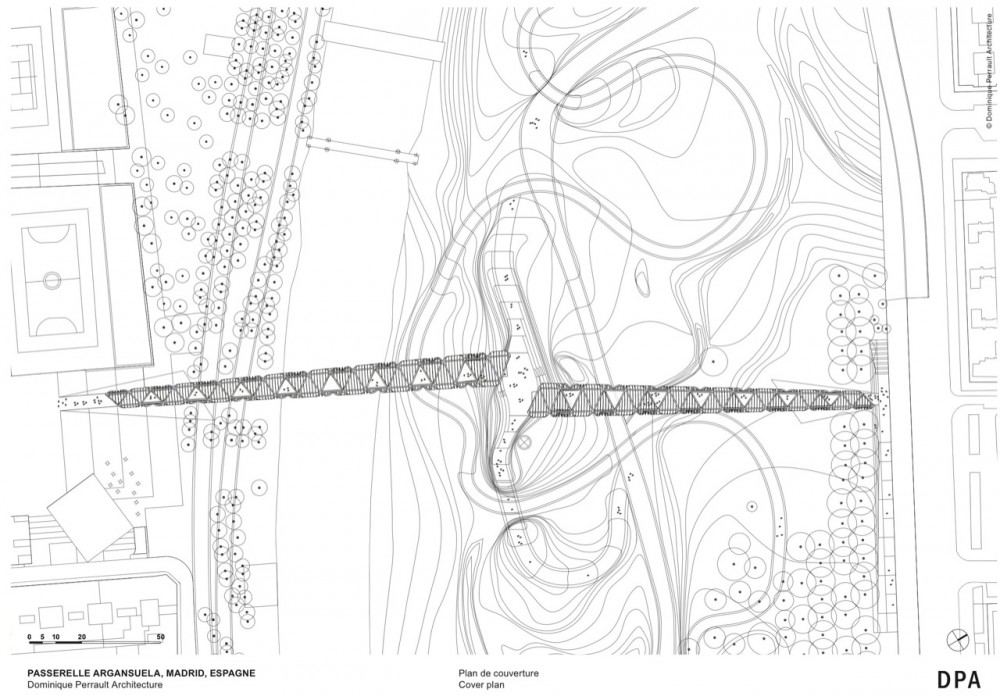 Arganzuela Footbridge / Dominique Perrault Architecture