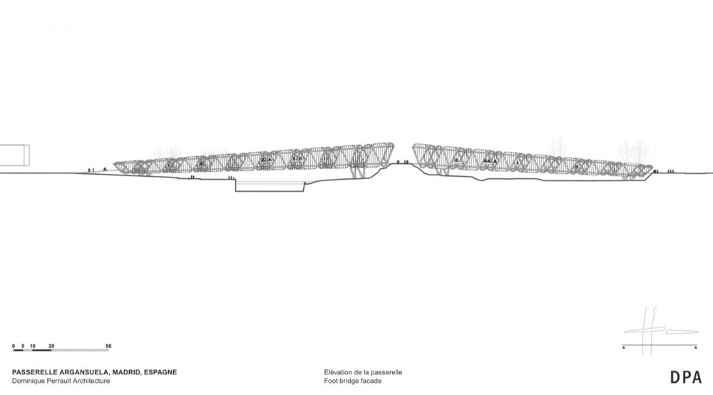 Arganzuela Footbridge / Dominique Perrault Architecture