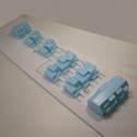 Model; 40 x Residing in Aspern, Vienna / SUE Architekten (21) Model; 40 x Residing in Aspern, Vienna / SUE Architekten (21) © Hertha Hurnaus