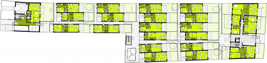 Plans; 40 x Residing in Aspern, Vienna / SUE Architekten (20)