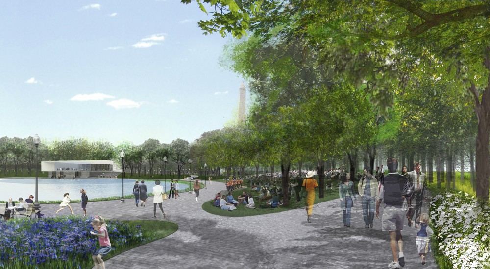 National Mall Winning Design Proposal for Constitution Gardens / Rogers Marvel Architects  + PWP Landscape Architecture