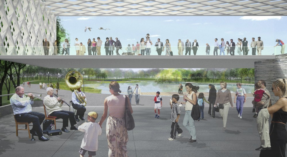 National Mall Winning Design Proposal for Constitution Gardens / Rogers Marvel Architects  + PWP Landscape Architecture