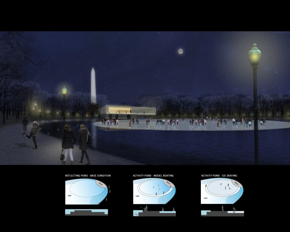 National Mall Winning Design Proposal for Constitution Gardens / Rogers Marvel Architects  + PWP Landscape Architecture
