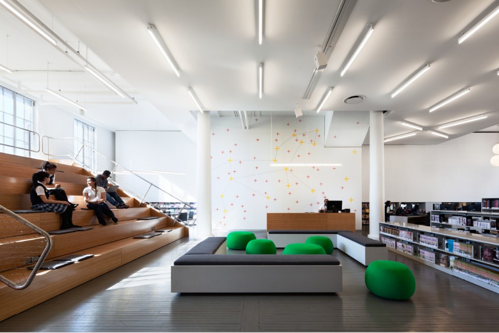 Hamilton Grange Teen Center / Rice+Lipka Architects
