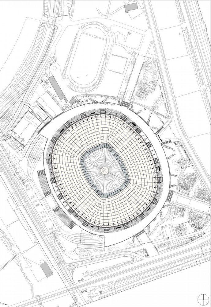 Warsaw National Stadium / gmp Architekten