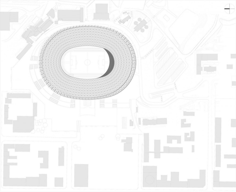 Kiev Olympic Stadium / gmp Architekten