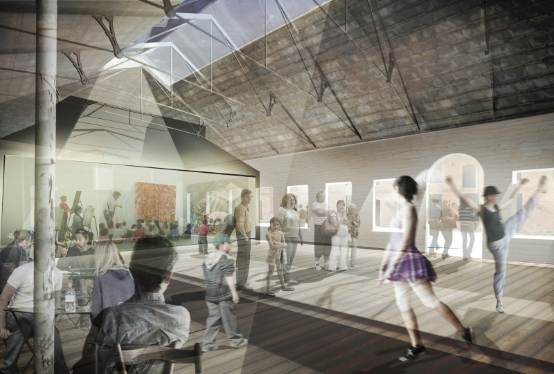 Ditherington Flax Mill Maltings in Shrewsbury wins Heritage Lottery Fund Support / FCB Studios