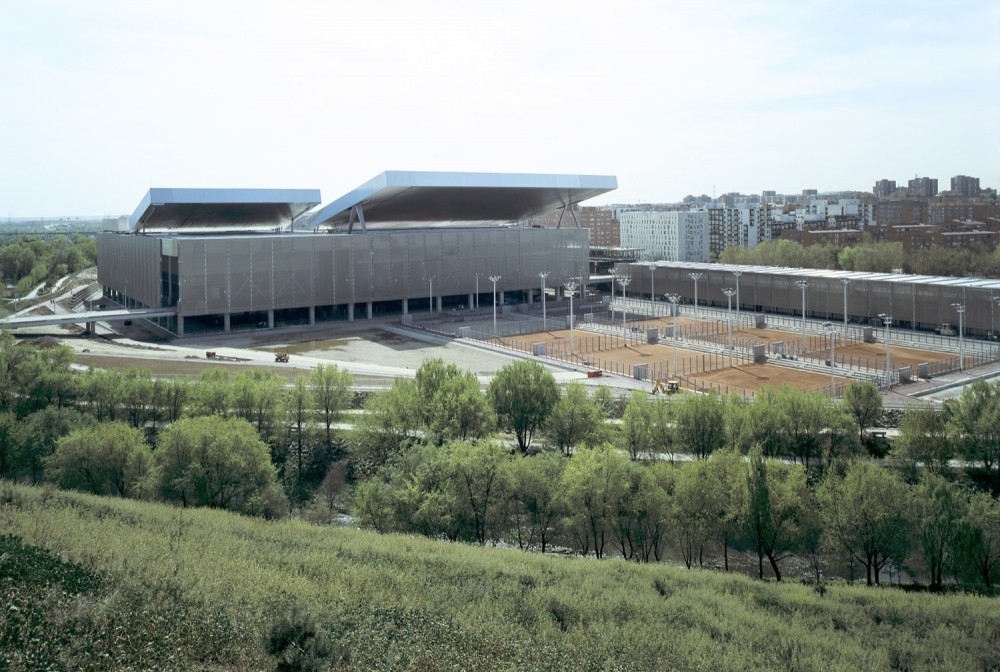 Olympic Tennis Centre / Dominique Perrault Architecture